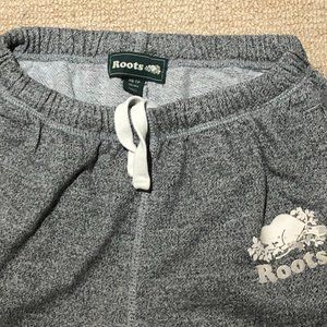 ROOTS Grey Sweatpants with adjustable strings